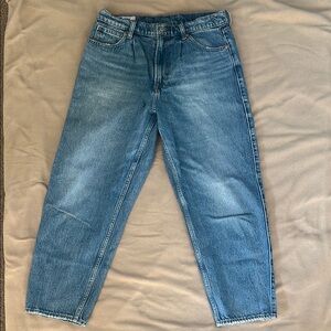 GAP Barrel High Rise Jeans